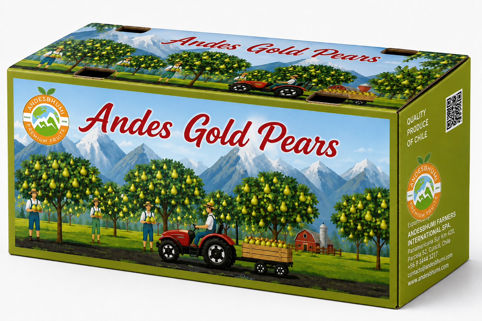ANDES GOLD packaging