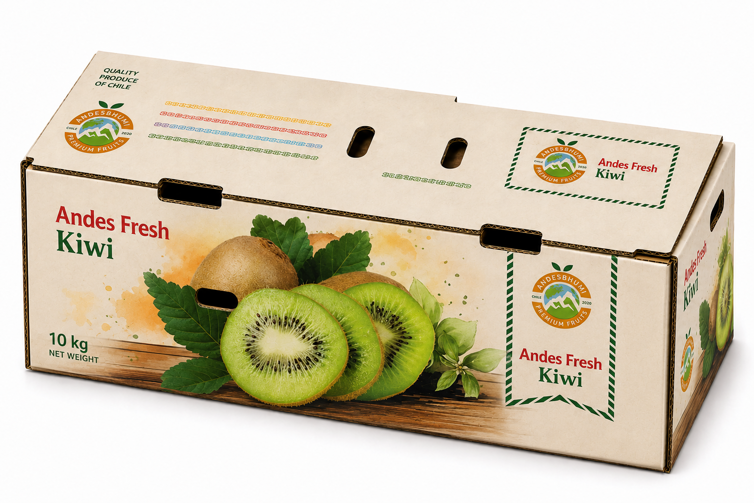 ANDES FRESH packaging
